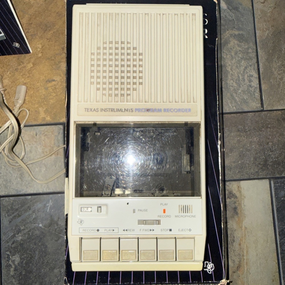 1982 TEXAS INSTRUMENTS Program Recorder PHP2700 In Box Fully Tested - Picture 4 of 11